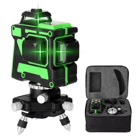 3D 12 linjers lasernivå roterende base 220V