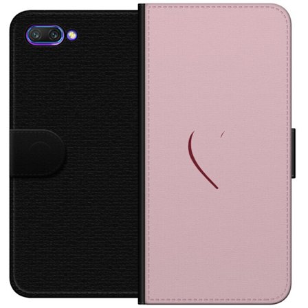 Kompatibelt Plånboksfodral till Honor Honor 10 SoftPinkLove