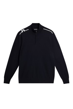 J.Lindeberg - Golf - Mac Knitted Zip Sweater - Blue - Mann - XL