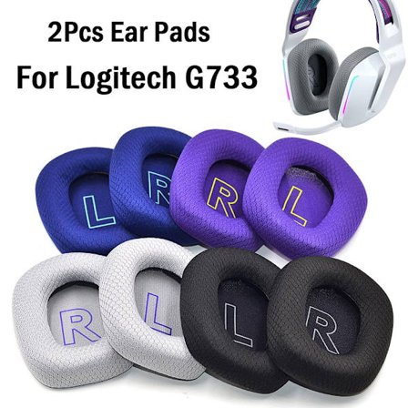 2kpl korvatyynyt Logitech G733 PURPLE:lle