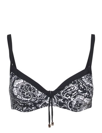 Chantelle Beach | Flowers Bikini Covering Underwired Bra (Adjustable) | F x 70