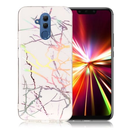 Marmormotiv Huawei Mate 20 Lite skal - Vit