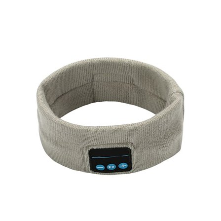 Trådlöst Bluetooth stickat musikhuvudband