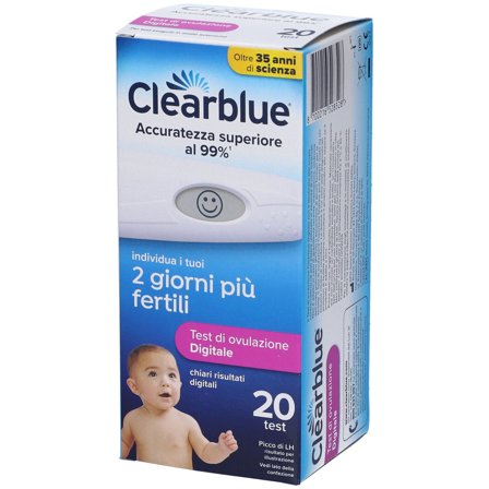 Clearblue Test Di Ovulazione Digitale 20 Test