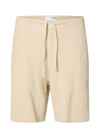 Slhregsal Shorts Cream Selected