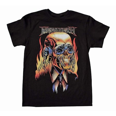 Megadeth T-tröja Megadeth Vic Rattlehead T-tröja