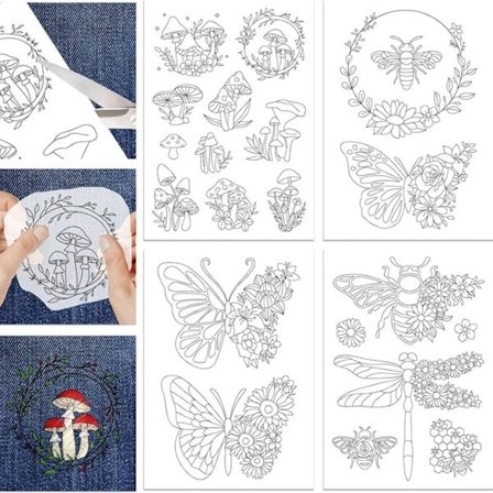 4 ark vannløselig håndsøm Stabilisatorer søm