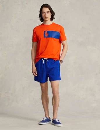 Polo Ralph Lauren Recycled Strtch Ply-Traveler Short - Blue - M