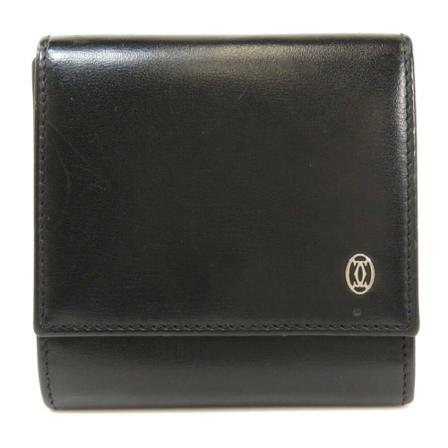 Cartier Vintage, Wallets Cardholders Zwart, unisex, Maat:ONE Size
