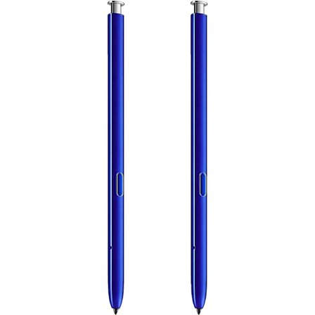 2-pack Blå Silver Note 10 Pen Ersättning för Galaxy Note 10 Not