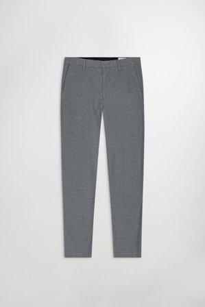NN.07 Theo 1393 Chino Male Grey Cotton Blend