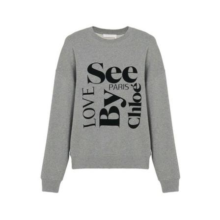 See by Chloé Sweatshirt Grå, Dame Sweatshirts