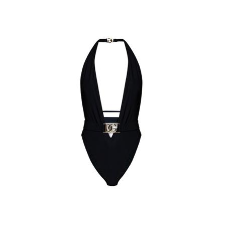 Dolce & Gabbana One-piece swimsuit Sort, Dame Badedragt