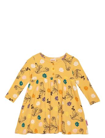 Flower Dress Dresses & Skirts Dresses Casual Dresses Long-sleeved Casual Dresses Gul Martinex*Betinget Tilbud