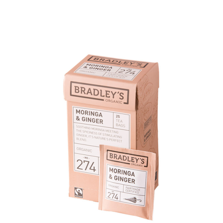 Bradley ́s Te Moringa Ingefära 30 g
