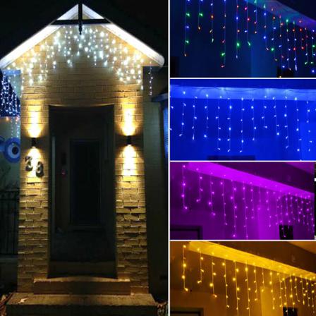 5m 216 Led String Lights Bröllopsfest Halloween Juldekoration