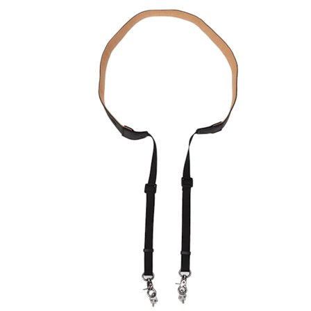 Erittäin joustava PU-droneohjaimen kaulanauha DJI Mini 3 Pro -kaukosäätimelle, musta