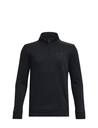 Ua Armour Fleece 1/4 Zip Black Under Armour
