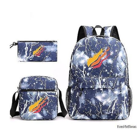 Prestonplayz Ryggsekk for gutter jenter avslappet skole student tenåring tyverisikker ryggsekk lysende nøkkelring