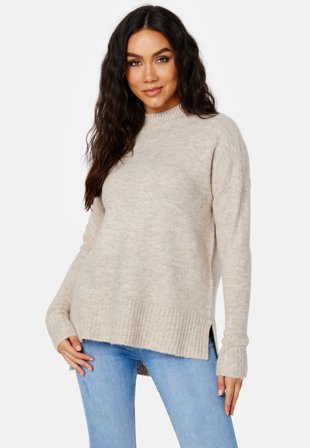 VERO MODA Lefile Oversize Boxy Blouse Birch Detail:W. MELA Klær