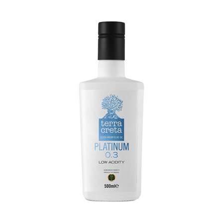 Terra Creta Platinum 0.3 Extra Virgin Olivolja 500 ml