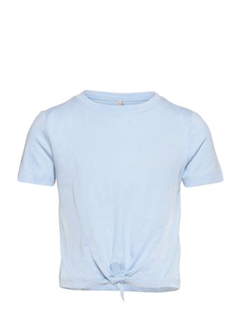 Kmgmay S/S Knot Top Jrs Blue Kids Only