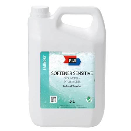 PLS Sköljmedel Softener Sensitive oparfymerad 5L - Lyreco - Städ och hygien - Tvättmedel och klädvård - Sköljmedel