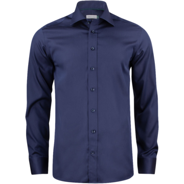 SKJORET SLIM FIT GREEN BOW 01