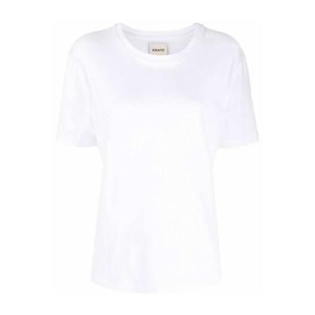Khaite T-shirt Hvid, Dame T-shirts