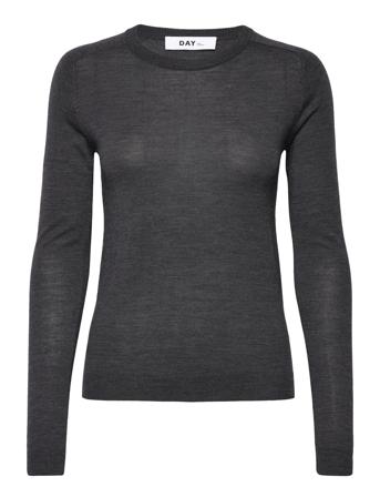 Annabelle - Daily Elements Pullover Grå Day Birger Et Mikkelsen*Betinget Tilbud