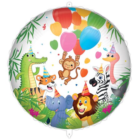 Junglefest Folieballon 46 cm