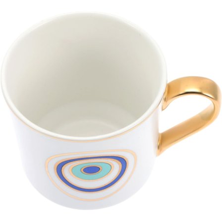 Mark Keramisk Mugg Vintage Muggar Arabisk Dekor Vintage Vattenglas Varm Choklad Kopp Espresso Keramik