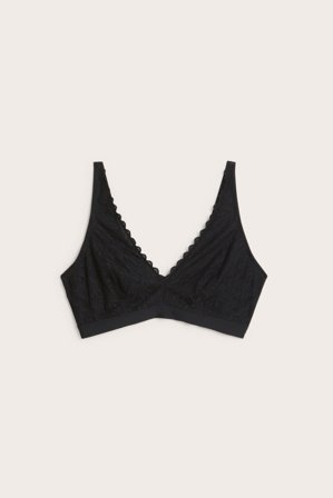 Kappahl | Pitsibralette | Musta