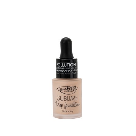 puroBIO Sublime Drop Foundation Y 00Y - Fondotinta liquido