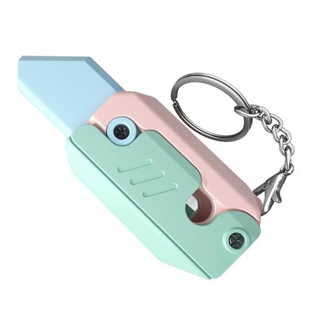 Fidget Kniv Legetøj, 3D Printet Sensorisk Fidget Legetøj til Stresslindring, Afslappende Håndholdt Fidget, Fødselsdagsgave til Teenagere Voksne, Stil 