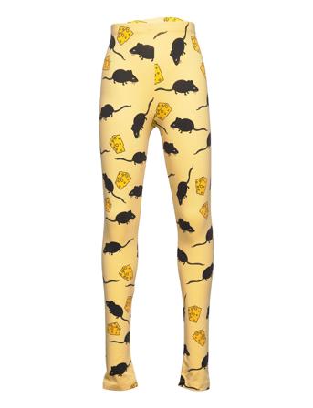 Mouse Aop Leggings Leggingsit Monivärinen/Kuvioitu Mini Rodini