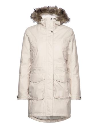 Winterfrost Ins Parka W Outerwear Parka Coats Creme Jack Wolfskin