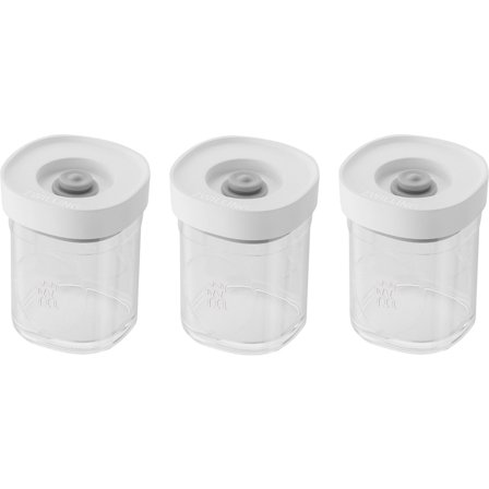 Zwilling Fresh & Save CUBE oppbevaringssett XS, 3 stk' - 'Hvit/transparent