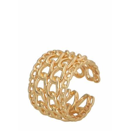 Federica Tosi Ring Elle Gul, Dame Ringe, Størrelse: ONE Size