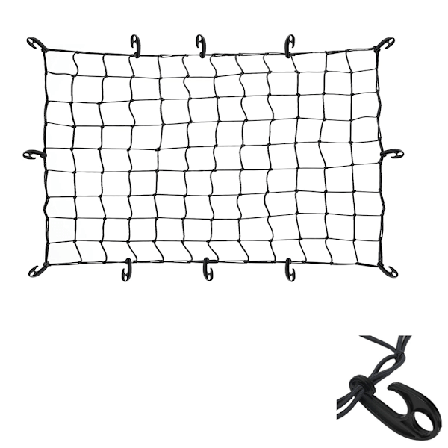 Lastnät Bungee Trunk Förvaring Nät Hög Elastisk Motorcykel Mesh Förvaring Org