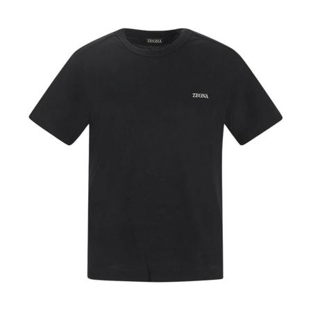 Z Zegna, T-Shirts Czarny, Mężczyzna, Rozmiar: S