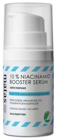Matas Striber 10% Niacinamid Booster Serum Uden Parfume 30 ml, Skincare, Ansigtspleje, Serum