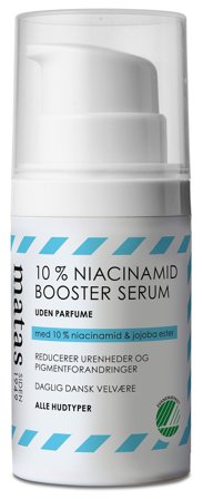 3 for 2 - Matas Striber 10% Niacinamid Booster Serum Uden Parfume 30 ml, Skincare, Ansigtspleje, Serum