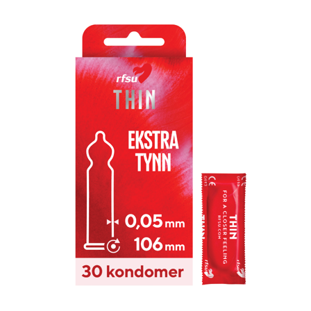 Rfsu Thin Kondom, 30 stk.