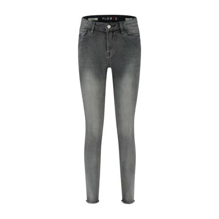 Florez, Slim-fit Jeans Grijs, Dames, Maat:W25