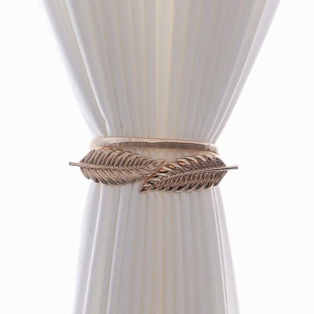 Pakke med 2 gardinholdere, gardinklips, legering, gardinholder til gardin