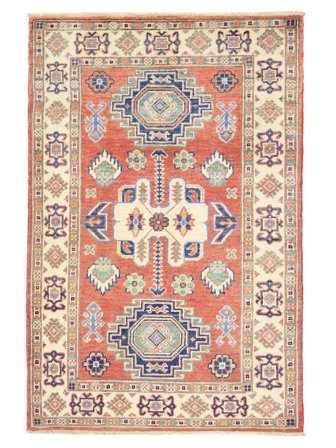 Kazak Fine Rug 83X127 Wool, Afghanistan