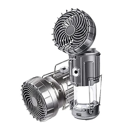 Solar Campingvifte Med LED-lys Bærbar Solcelle Teltlampe Lanterne Egnet For Orkan/utendørs/c