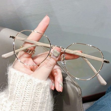 Anti-Blue Light Glasögon Myopia Glasögon GOLD STRENGTH 100