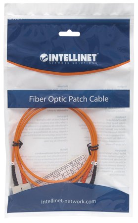 INTELLINET Fiber optic patch cable SC-SC duplex 2m 50/125 OM2 multimode
